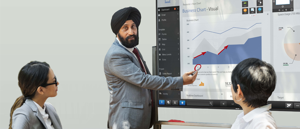 Sharp Unveils Newest Large-Format 4K Ultra-HD Interactive Display